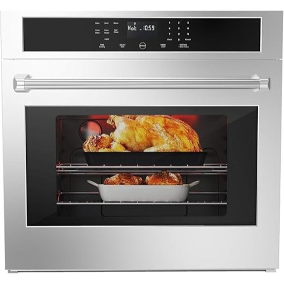 30 Inch Electric Wall Oven with Convection Fan