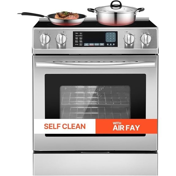 VEVOR 30in Electric Range Oven with 5 Burners