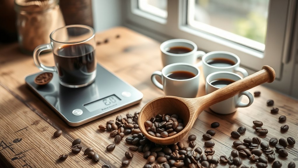 adjust coffee for cup size