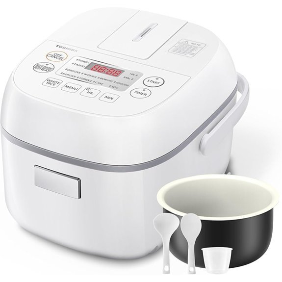 Toshiba Mini Rice Cooker with Fuzzy Logic
