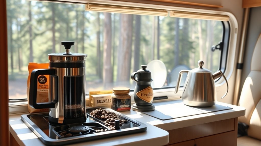 alternative rv coffee brewing