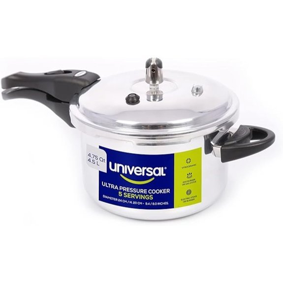 Universal Anti-Rust Ultra Pressure Cooker (4.75 Quart)