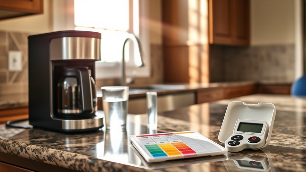 assess tap water quality