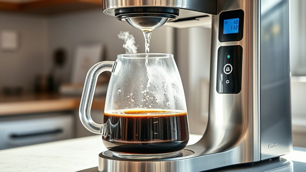 automated drip coffee brewing