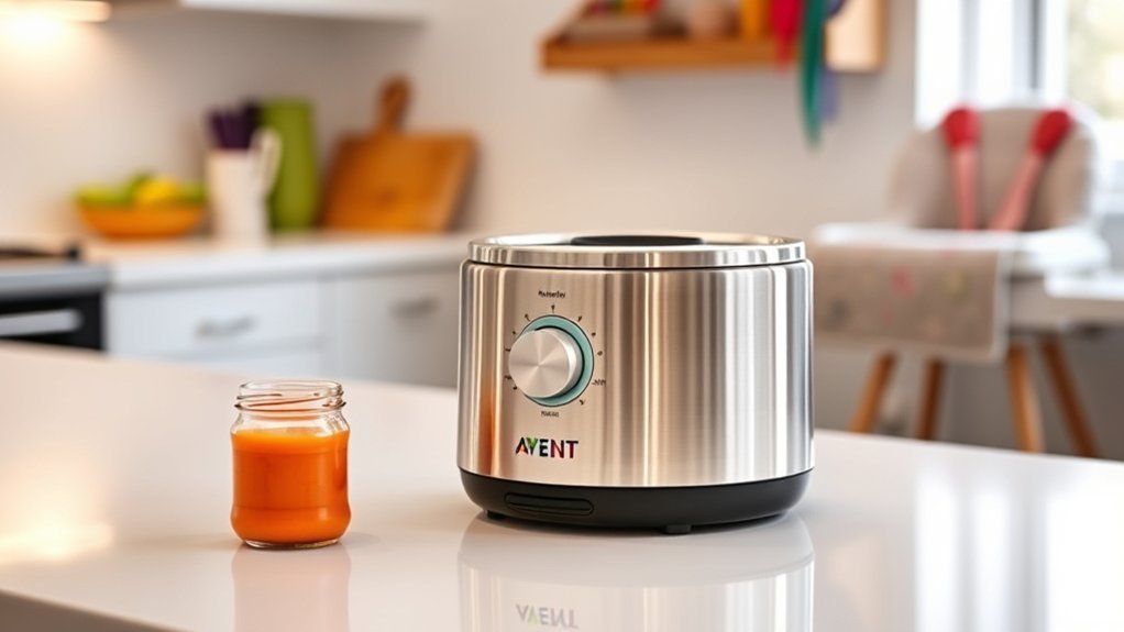 avent food warmer instructions