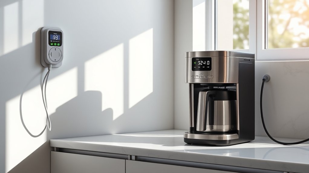 average coffee maker wattage