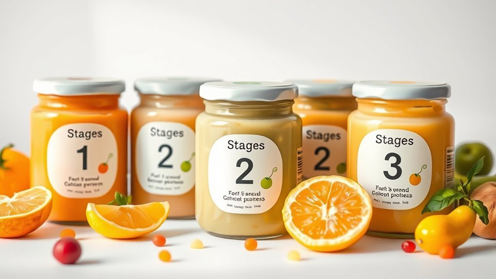 baby food development stages