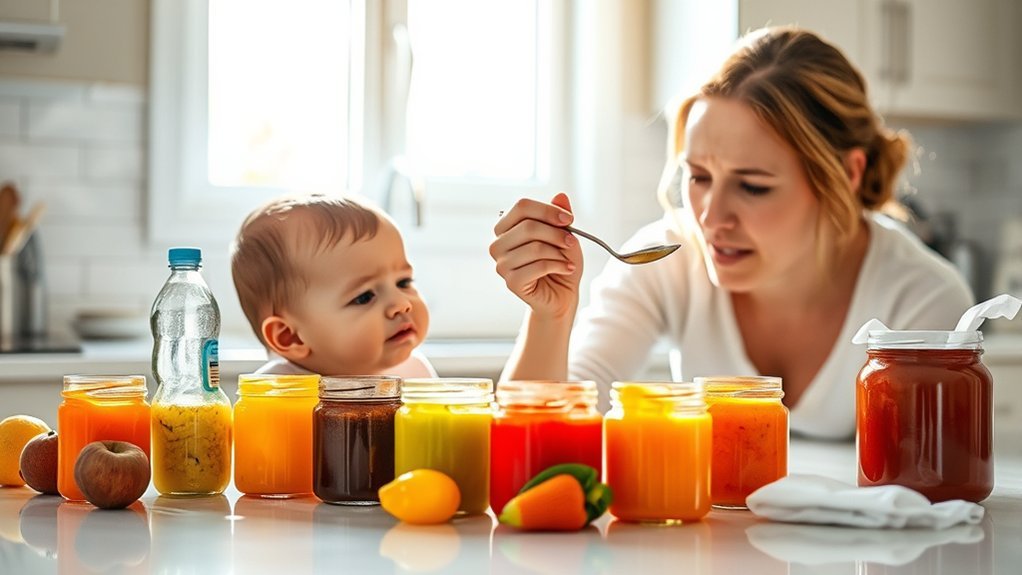 baby food diarrhea concerns