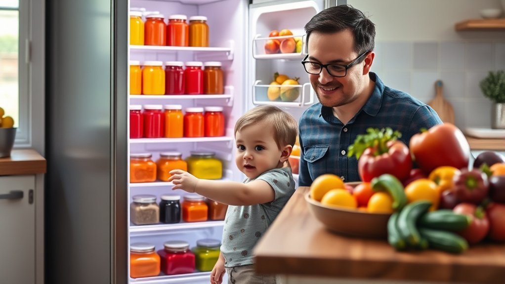 baby food refrigeration guidelines