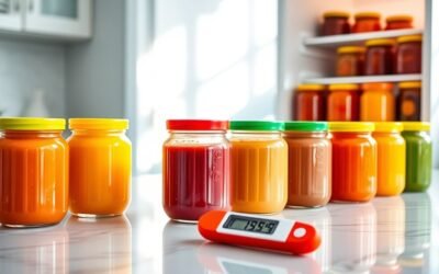 baby food storage guidelines