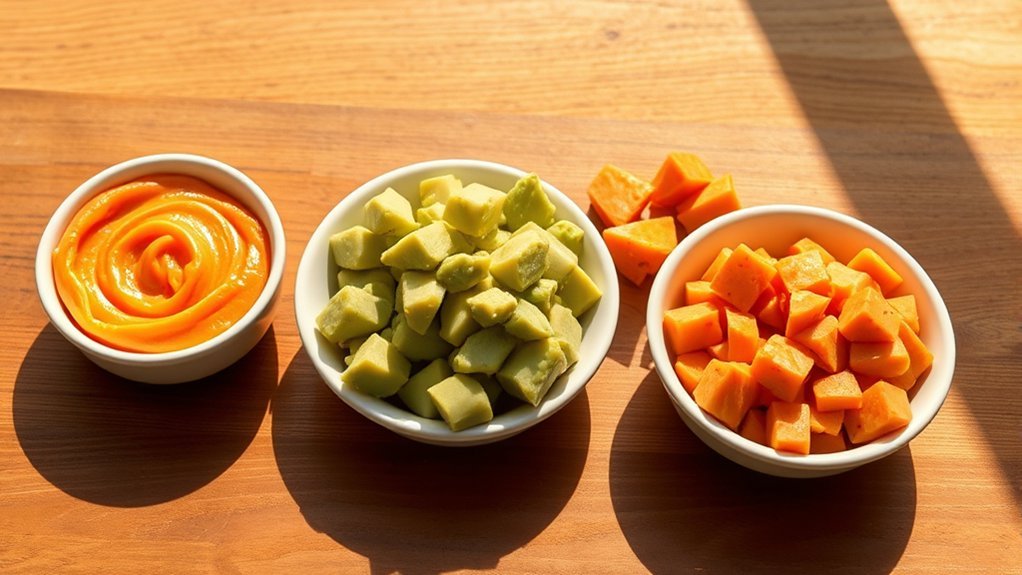 baby food texture guidelines