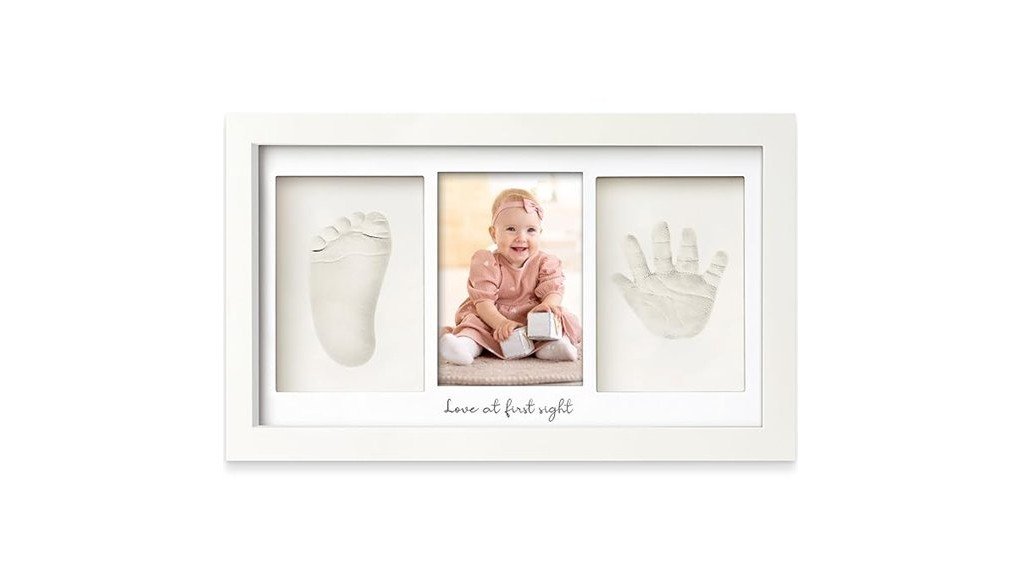 baby footprint keepsake kit