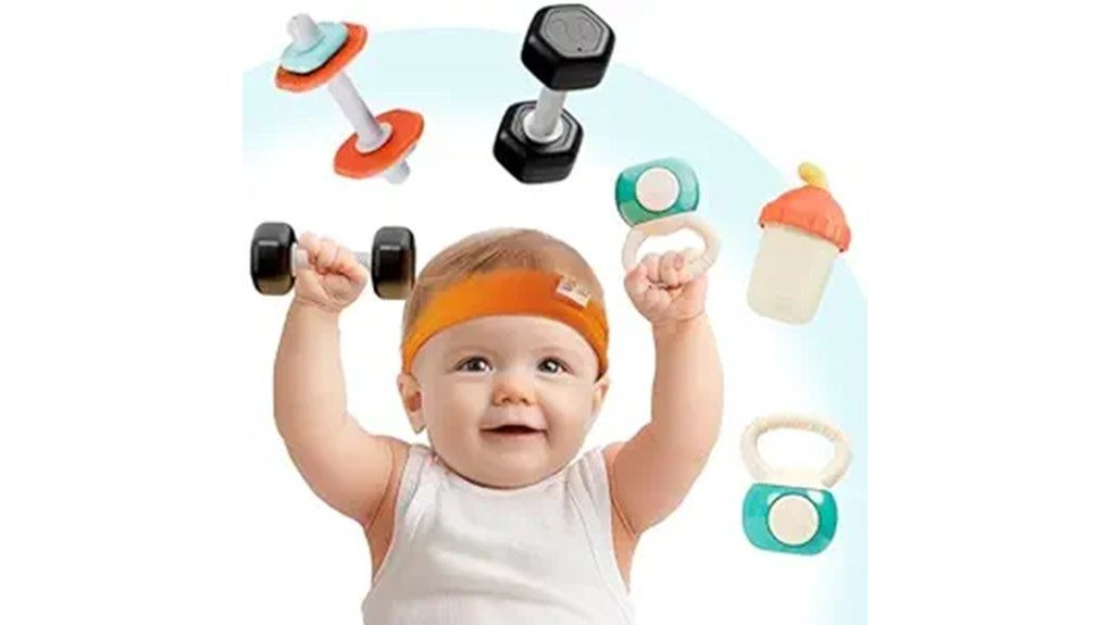 baby gym rattle set