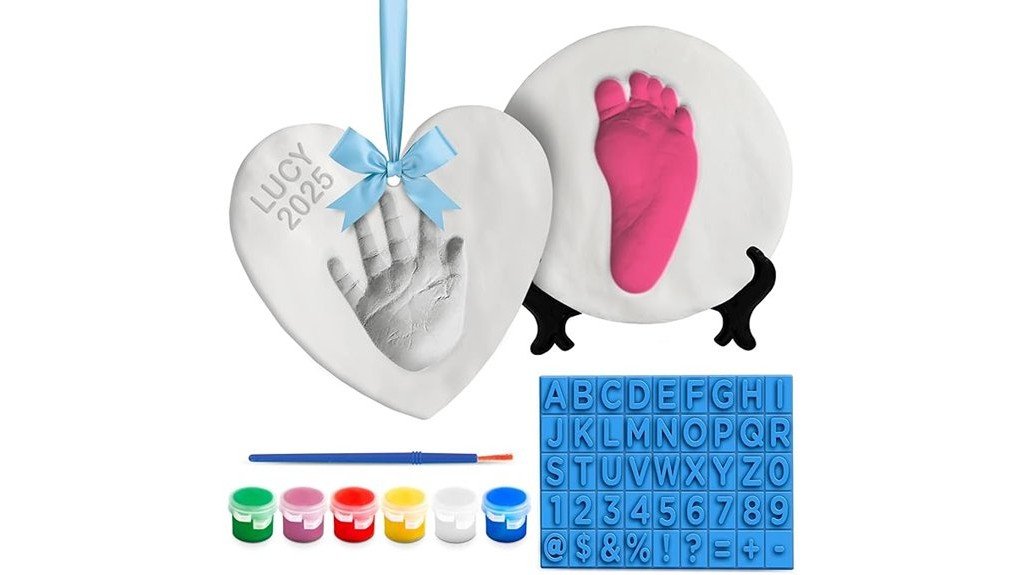 baby handprint ornament kit