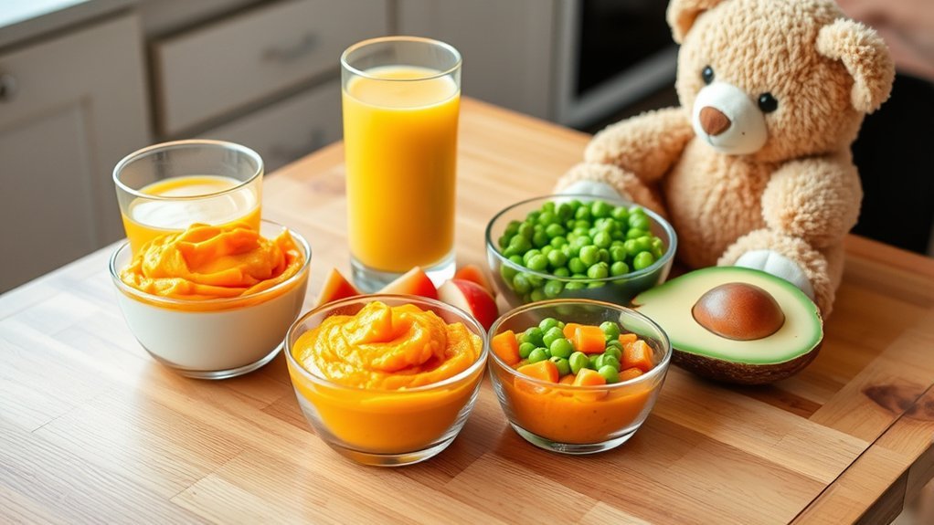 baby nutritional needs transition