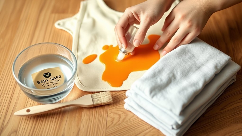 baby safe stain remover tips