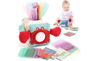 baby tissue box toy