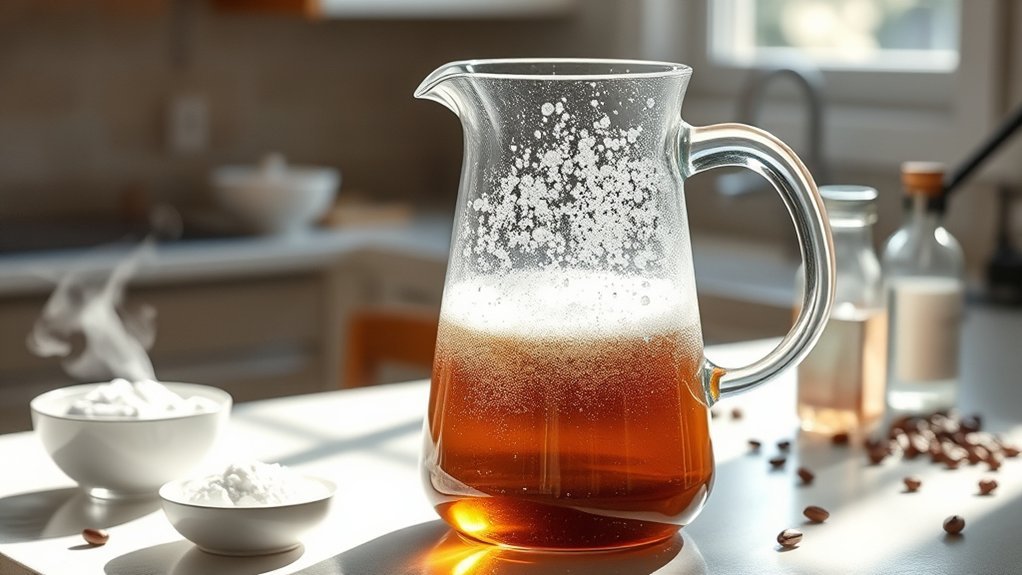 baking soda vinegar cleaning solution