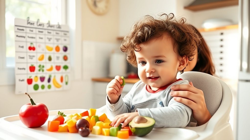balanced meals and snacks