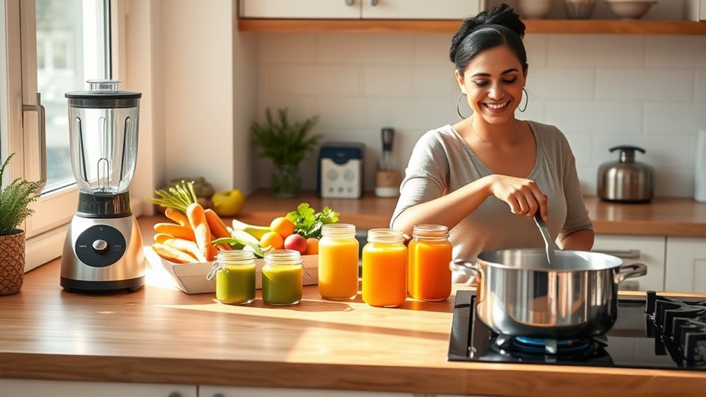 batch cooking baby food