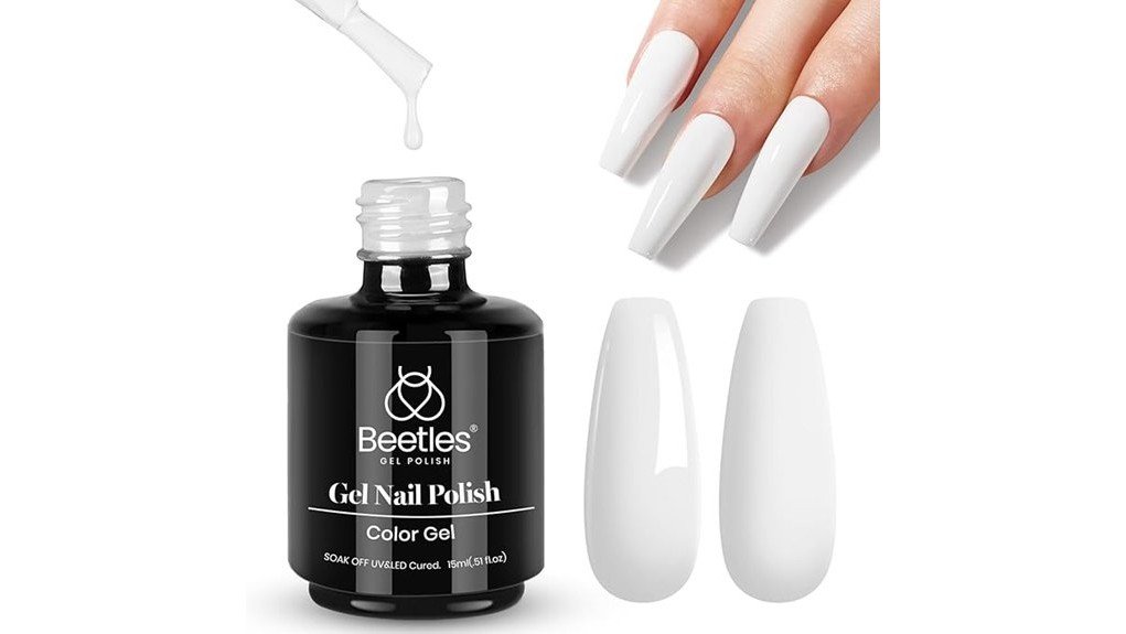 beetles white gel review