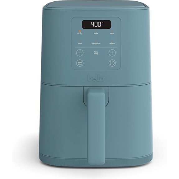 Bella 4Qt Slim Air Fryer with Nonstick Coating