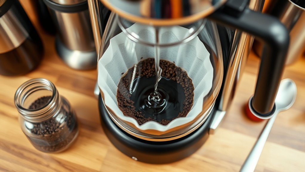 brew coffee with intensity