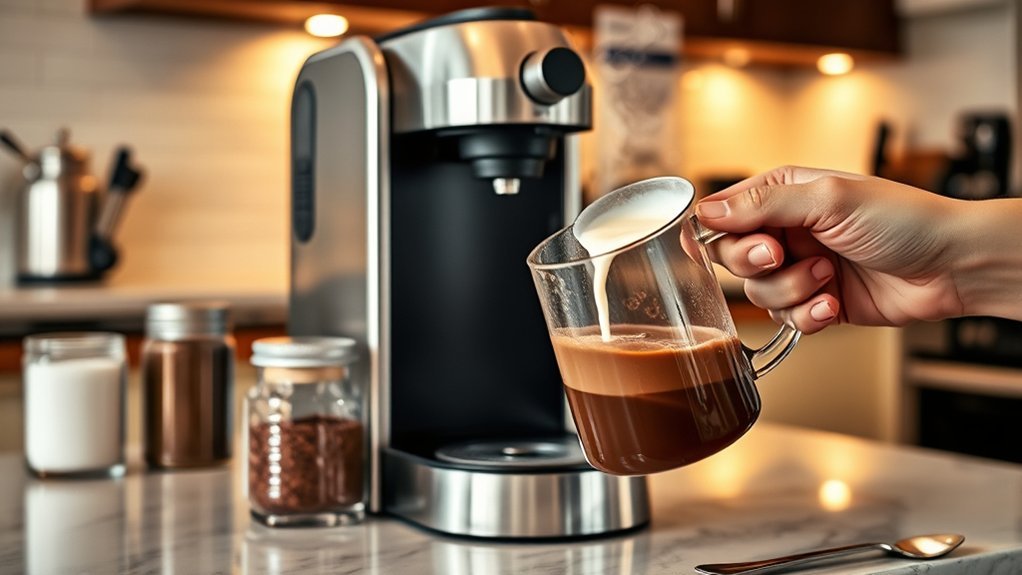 brew hot chocolate safely