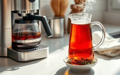 brewing tea using coffee maker