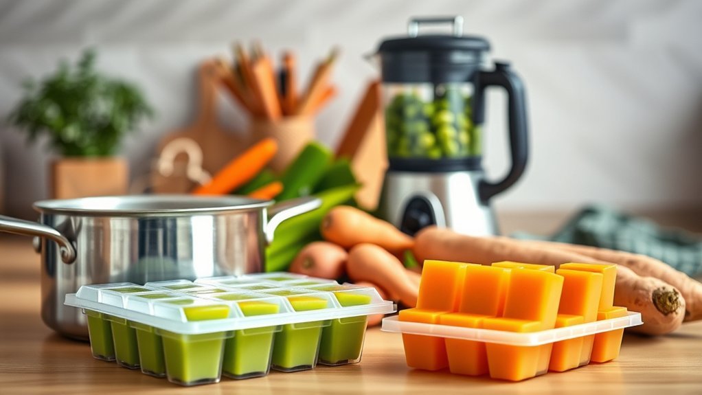 bulk baby food preparation