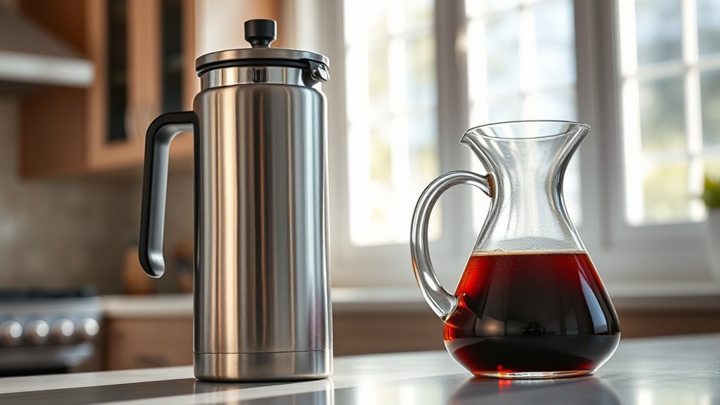 carafes thermal vs glass