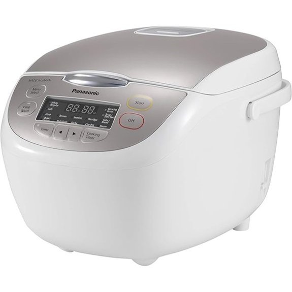 Panasonic SRJMY188 10 Cup Electronic Rice Cooker/Warmer Champagne Gold
