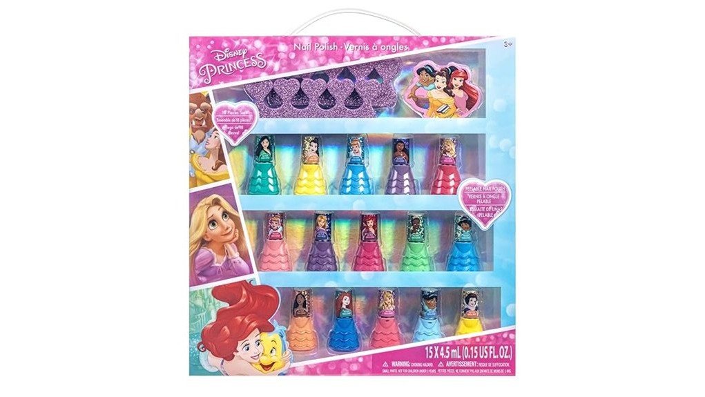 charming disney themed nail polish