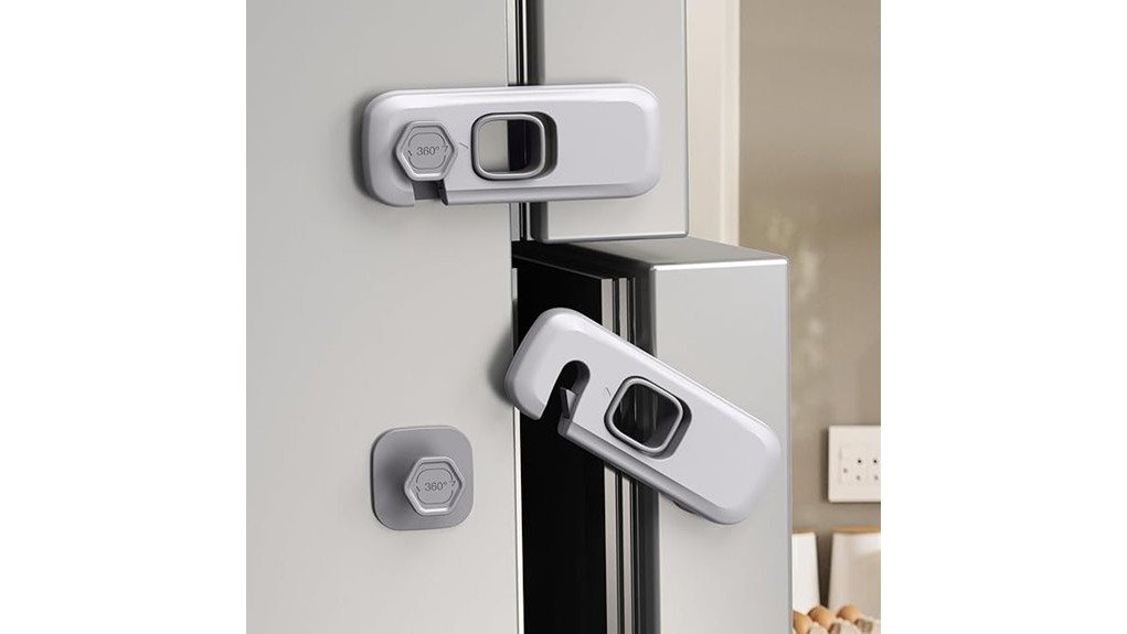 child proof refrigerator lock review