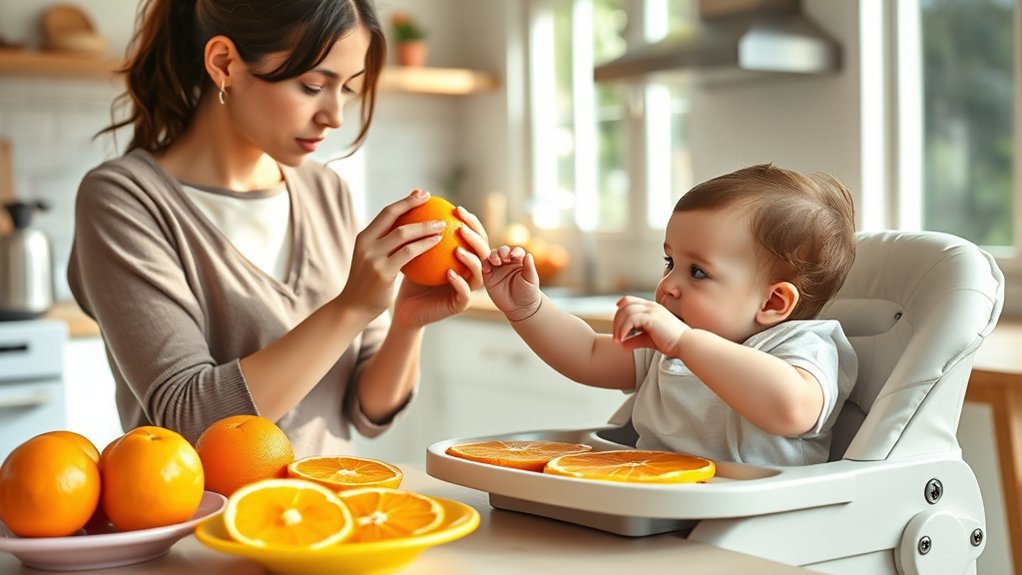 citrus fruit choking prevention