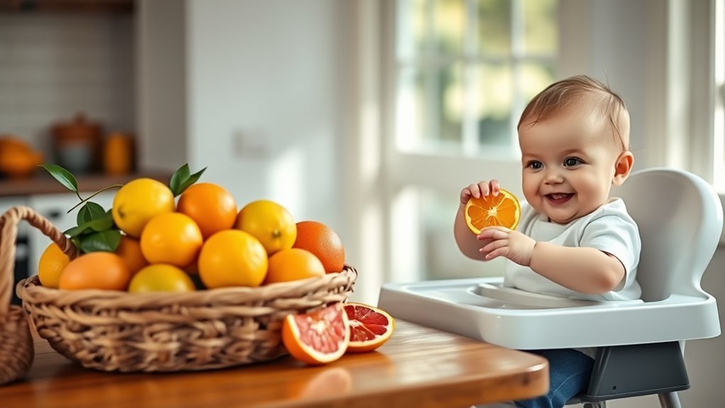 citrus introduction for babies