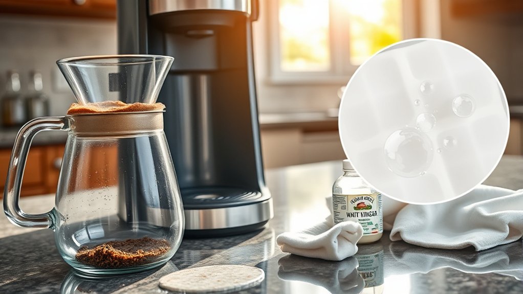 clean coffee maker regularly