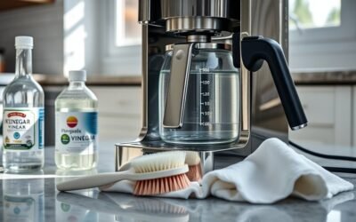 clean coffee maker reservoir