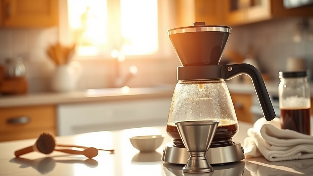 clean equipment for flavor