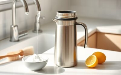 clean thermal coffee carafe