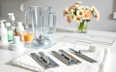 cleaning a baby blender