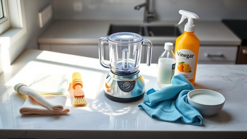 cleaning baby food blender supplies