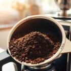 coffee grounds without filter
