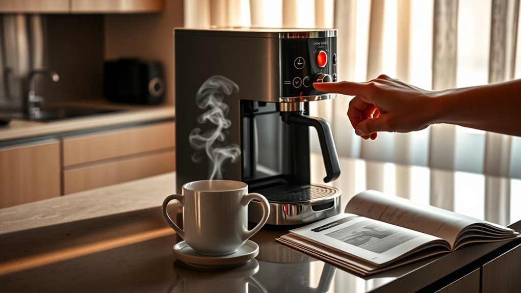 coffee maker beeping issues