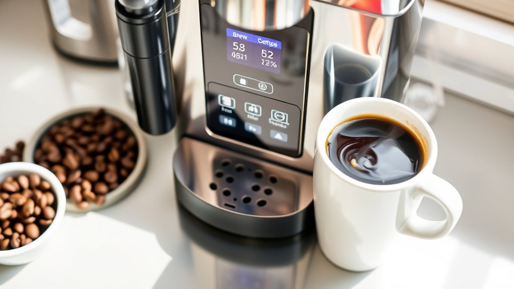 coffee maker brew settings