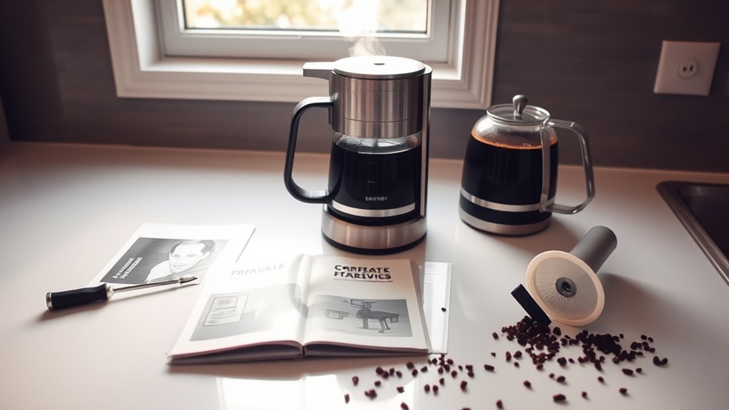 coffee maker brewing issues