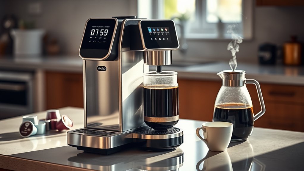 coffee maker brewing process