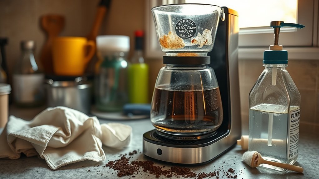 coffee maker cleaning mistakes
