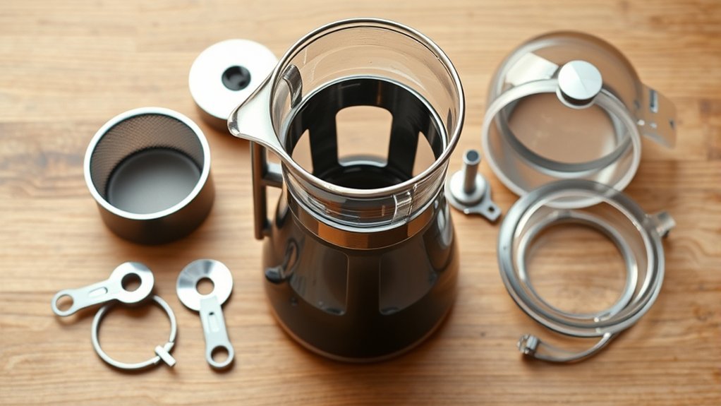 coffee maker component overview