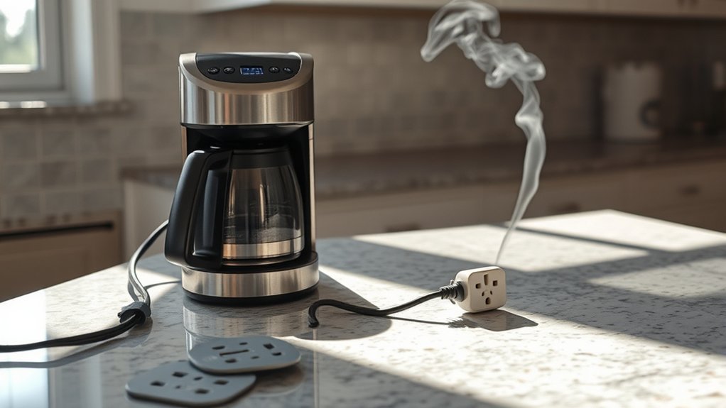 coffee maker fire hazards